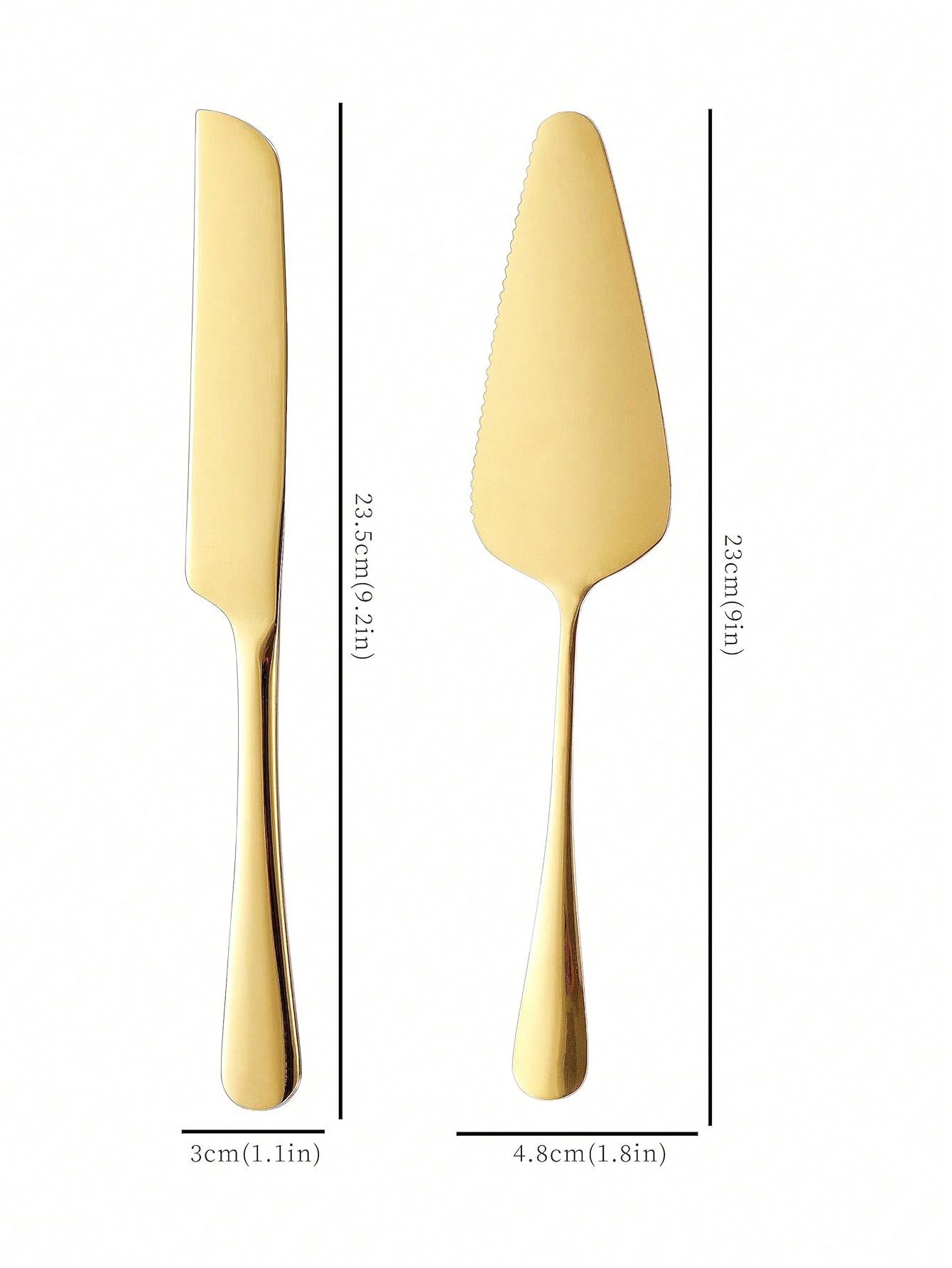 مجموعتان سكاكين ومعالق لتقطيع الجبن والخبز من الفو...