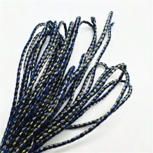 1 pieza 5 yardas Cuerda de línea dorada de 2.5mm, cuerda de nudo chino macramé para hacer joyería para pulsera Shamballa - Elige colores - Ver 13