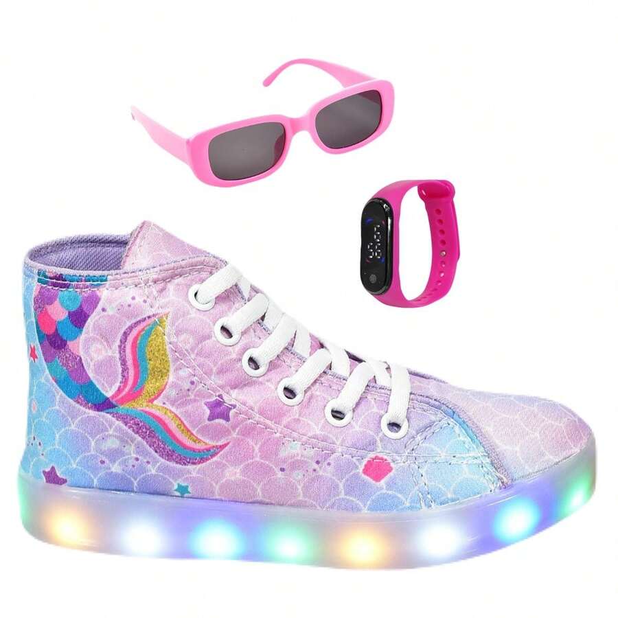 Kids Flats - 紫色 - 查看 1