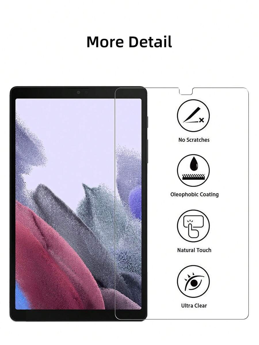 2Pcs Glass Screen Protector For Samsung Galaxy Tab S6 Lite 2024 2022