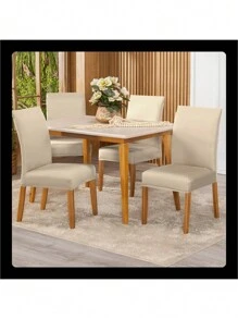 Chair Covers - Straw - View 1