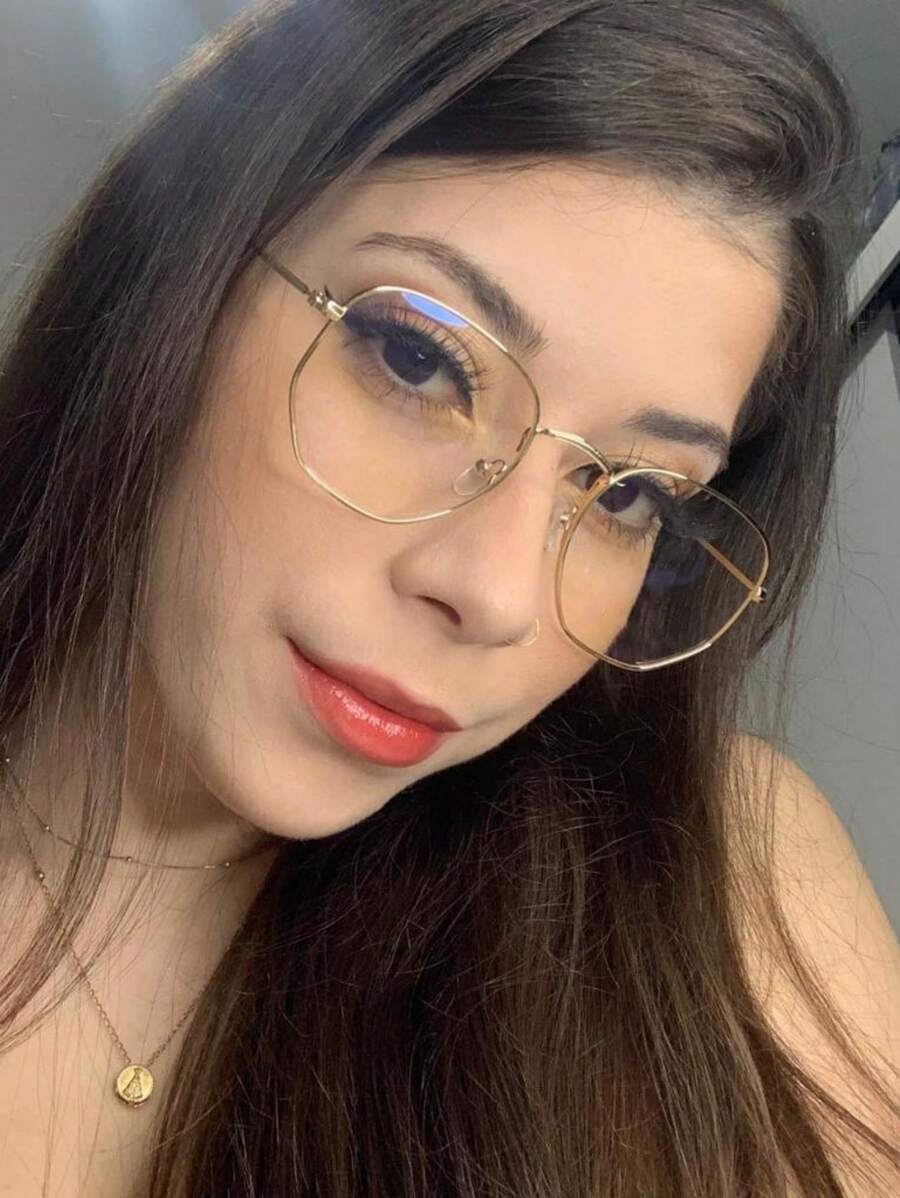 Eyeglasses - 金色 - 查看 1