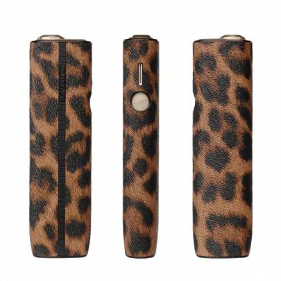 Leather Case For IQOS ILUMA ONE Replaceable Cigarette Box Accessories, Leopard Print, Smoking Accessories, Vapes To Use, Cigarette Storage, Vapes Smoking, Cigarette Holder Case, Sigaretten Doos, Gifts