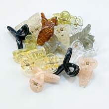 16pcs Set Of Girls Kids Solid Or Mixed Color Ultra-Small Size 4.5cm Side  Claw Hair Clips For Daily Or Outdoor Use - Multicolor - View 9