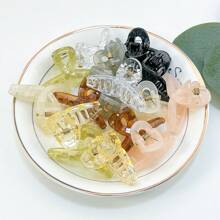 16pcs Set Of Girls Kids Solid Or Mixed Color Ultra-Small Size 4.5cm Side  Claw Hair Clips For Daily Or Outdoor Use - Multicolor - View 2