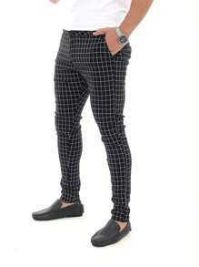 Men Pants - 黑色 - 查看 1