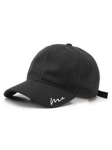 New Unisex Large Head Winter Baseball Cap With Scarf, R INs Style To Show Your Small Face, Suitable For Spring - Multicolor - View 3