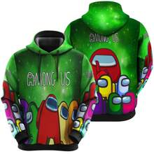 Tween Boys Extended Size Sweatshirts - Đen và trắng - Xem 3