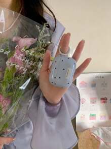 韩日风格蓝色圆点清新耳机盒 适用于 Apple Pro 3/ Pro 2/ 3/ 2 - 藍色 - 查看 5