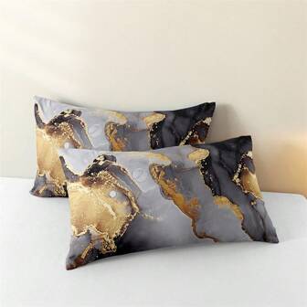 2pcs Pillowcase Set, 4 Seasons Available Pillowcase Set, Pillow Inner Not Included