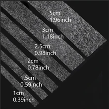 1 Rotolo di Nastro Termoadesivo da 63m per Modifiche di Abbigliamento, Nastro per Bordare Senza Cuciture, Nastro per orli Termoadesivo, Adatto per Modificare Abiti, Pantaloni, Jeans, Gonne
