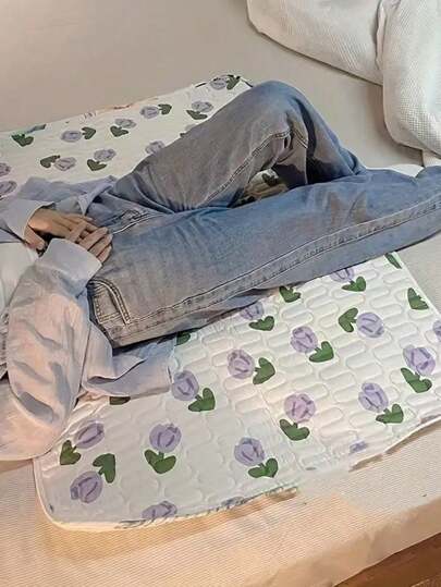 1 Stück wiederverwendbare wasserdichte Bettunterlage, 39x59 Zoll (ca. 100x150cm), für Inkontinenz, Bettnässen, absorbierender Matratzenschutz, rutschfester Untergrund, geeignet für Erwachsene und Senioren.