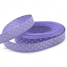 1pc 5yards 10mm Printing Dots Grosgrain Ribbon For Hair Bow Party Christmas Wedding Decoration DIY Gift Packing - Pick Colors - View 16