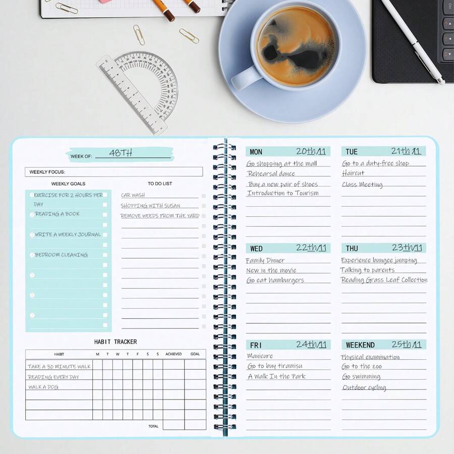Weekly Notebook Planner