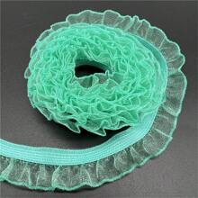 1 Máy Tính 2 Thước 16 Mm Tập Hợp Ren Ruy Băng Co Giãn Gấp Trên Spandex Co Giãn May Viền Ren Thắt Lưng may Phụ Kiện - Chọn màu sắc - Xem 8