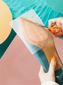 Rutschfeste Schuhsohlenschutz-Aufkleber für Designer High Heels, selbstklebende Bodenhaftung Schuh sohlenschutz, Einlegesohlen für Schuhe