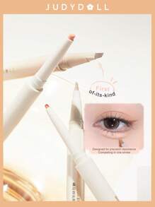JUDYDOLL 双头眼线笔，带遮瑕膏和荧光笔，初学者易于使用，适合约会、聚会、婚礼、送给朋友和女朋友的礼物等场合