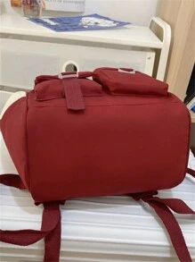 Women Functional Backpacks - 駝色 - 查看 3