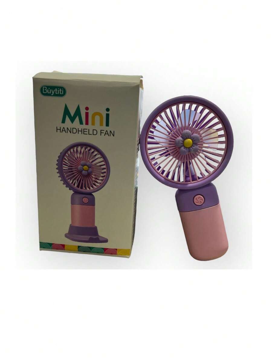 BUYTITI Mini ventilador de Frutas y Flores - Rosa - Ver 1