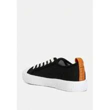 Sway Chunky Sole Knitted Textile Sneakers - Màu be - Xem 8