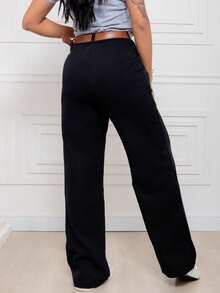 Women Pants - màu đen - Xem 4