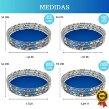 Inflatable Swimming Pools - 450 ลิตร - ดู 2