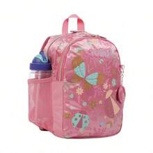 TOTTO Catarina Small School Backpack 11x32x25 Cm Outside: 100% Polyester Lining: 100% Polyester - 粉色 - 查看 5