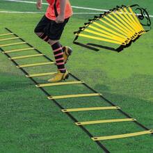 1 件终极敏捷梯速度训练设备，用于足球训练、步法、协调性和爆发力，适用于球场、沙地、家庭训练和健身房