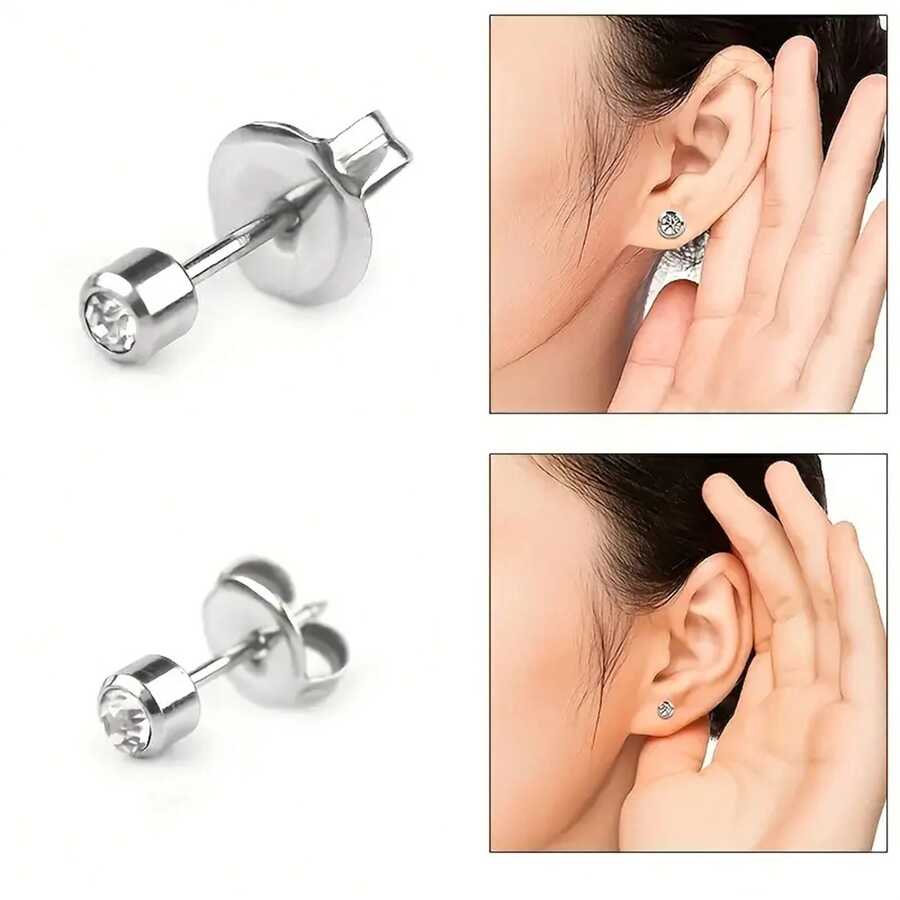 Easy DIY Ear Piercing Kit 1pc Colorful Disposable Sterile Cartilage