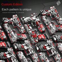 A Toy Pistol With Evil Spirit Knight Printed Skin That Can Simulate Manual Shell Throwing And Shooting, Using Sponge Soft Bullets For Firing, Outdoor Toy - Multicolor - View 7