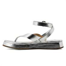 B2 Online Women Flat Sandals - Prata - 查看 2