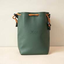 ZVE10 Camera Bag, Canon R50 Storage Bag, Nikon Z30 Mirrorless Lens Bag,  XS20 Inner Tank Camera Bag, Crossbody Bag, Mirrorless Camera Bag, DSLR Portable Protective Case, Photography Inner Tank Storage Bag, Lens Bag - Dark Green - View 13