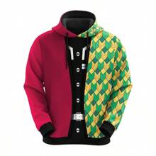 Blusa moletom infantil espadachim kimetsu no yaiba demonslayer promoção novidade - Preto e Branco - Visão 1