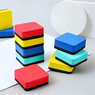 2pcs Felt Blackboard Erasers, Soft Fabric Whiteboard Erasers