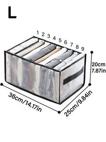 Foldable Storage Box For Underwear, Bra, Socks And Clothing Separation,Underwear Storage Boxes, Household Compartment Fabric Clothes Organizer, Drawers Dividers Organizer, Multifunctional Wardrobe Organizer For Panties Socks Bra Storage