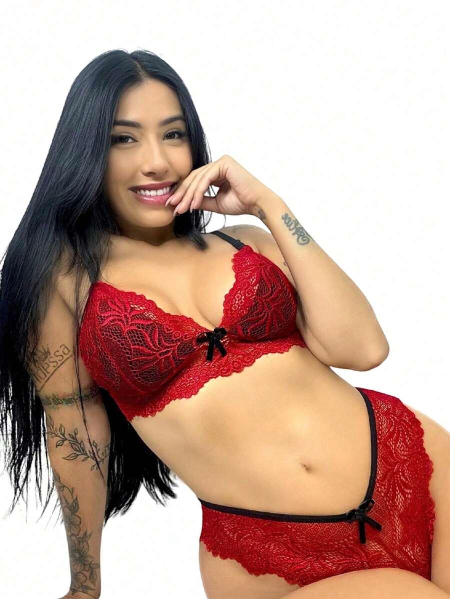 Women Sexy Lingerie Sets - Rojo - Ver 1