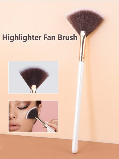 RANCAI 1 عبوة فرش مروحة، طقم فرش قناع الوجه، فرشاة قناع الوجه أداة تطبيق القناع للقناع المقشر