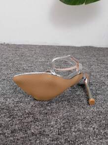 Fashionable High Heel Pointed-Toe Strappy Sandals For Spring/Summer 2024