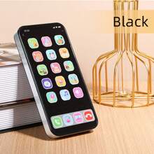 1 件儿童逼真苹果智能手机音乐手机，多模式触摸屏益智玩具，适合男孩和女孩，圣诞节、万圣节、感恩节、生日礼物