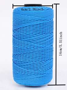 Polyester Yarn 220Metre Knitted Crochet Cords For DIY Handbag Basket Purse Hat Trapillo Nylon Thread Round Rope Freeshipping - color - View 2