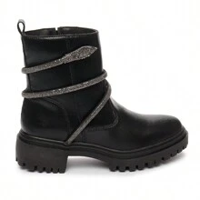 Women Ankle Boots & Booties - 黑色 - 查看 3