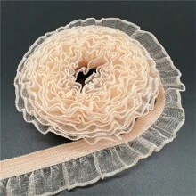 1 Máy Tính 2 Thước 16 Mm Tập Hợp Ren Ruy Băng Co Giãn Gấp Trên Spandex Co Giãn May Viền Ren Thắt Lưng may Phụ Kiện - Chọn màu sắc - Xem 15