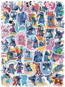 50 pegatinas de Stitch - Multicolor - Ver 11