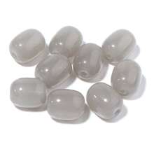 30pcs/Pack Glass Jade-Colored Solid Color Cylinder Beads With Straight Hole, DIY Jewelry Making Spacer Accessories - Barrel Beads - View 14