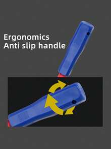 Double-Headed Screwdriver Set Industrial-Level Cross, Slot, And Asymmetric Screwdriver Bits With Hardened Conical Recess And Small Screwdriver - Multicolor - View 5
