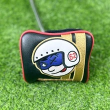 小丑男孩高爾夫推桿套，高爾夫球杆頭套，高爾夫球配件，供應有限版 - 藍色 - 查看 4