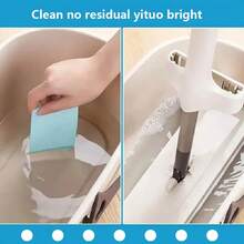 30pcs Xanh Sàn nhà Làm sạch Đa tác dụng Gạch men sứ Mạnh mẽ Nhà Làm sạch Làm sạch hộ gia đình Công cụ Gỗ Sàn nhà Ngói Người dọn dẹp Sàn nhà Sáp - Màu xanh lam - Xem 7