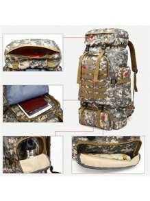 Men Functional Backpacks - màu đen - Xem 5