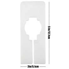 10pcs Square Divider, Plastic Divider, Clothing Size Divider, Blank Size Divider, With A Pen, Content To Be Written By You - White - View 2