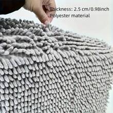 Dog Door Mat For Muddy Paws, Absorbs Moisture And Dirt, Absorbent Non-Slip Washable Mat, Quick Dry Microfiber, Mud Mat For Dogs, Entry Indoor Door Mat For Inside Floor - Grey - View 7